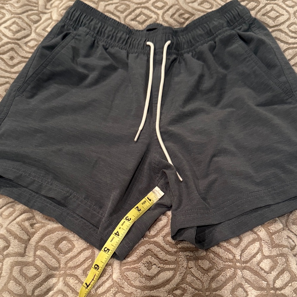RSQ Men's Dark Gray Athletic Swim Shorts